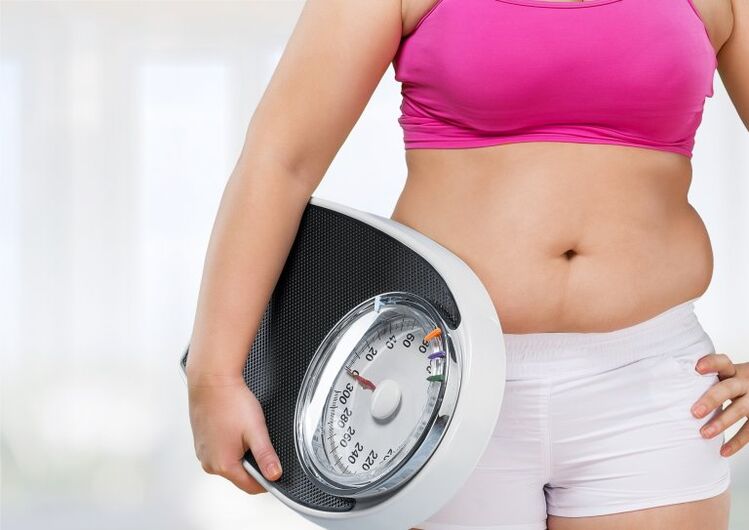 sovrappeso con metodi di perdita di peso