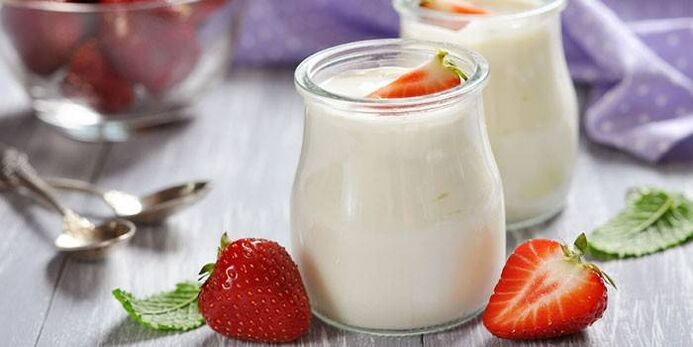 yogurt alla fragola per dimagrire