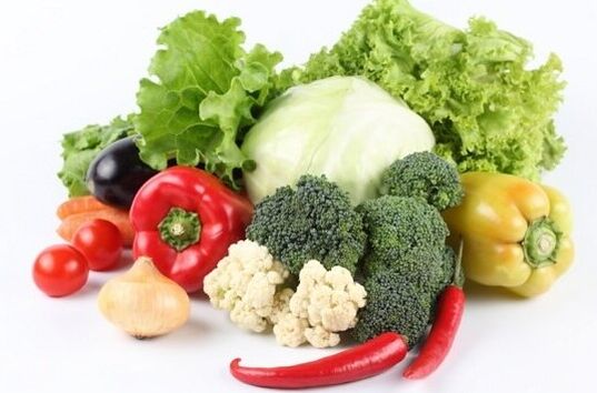 Verdure per una dieta